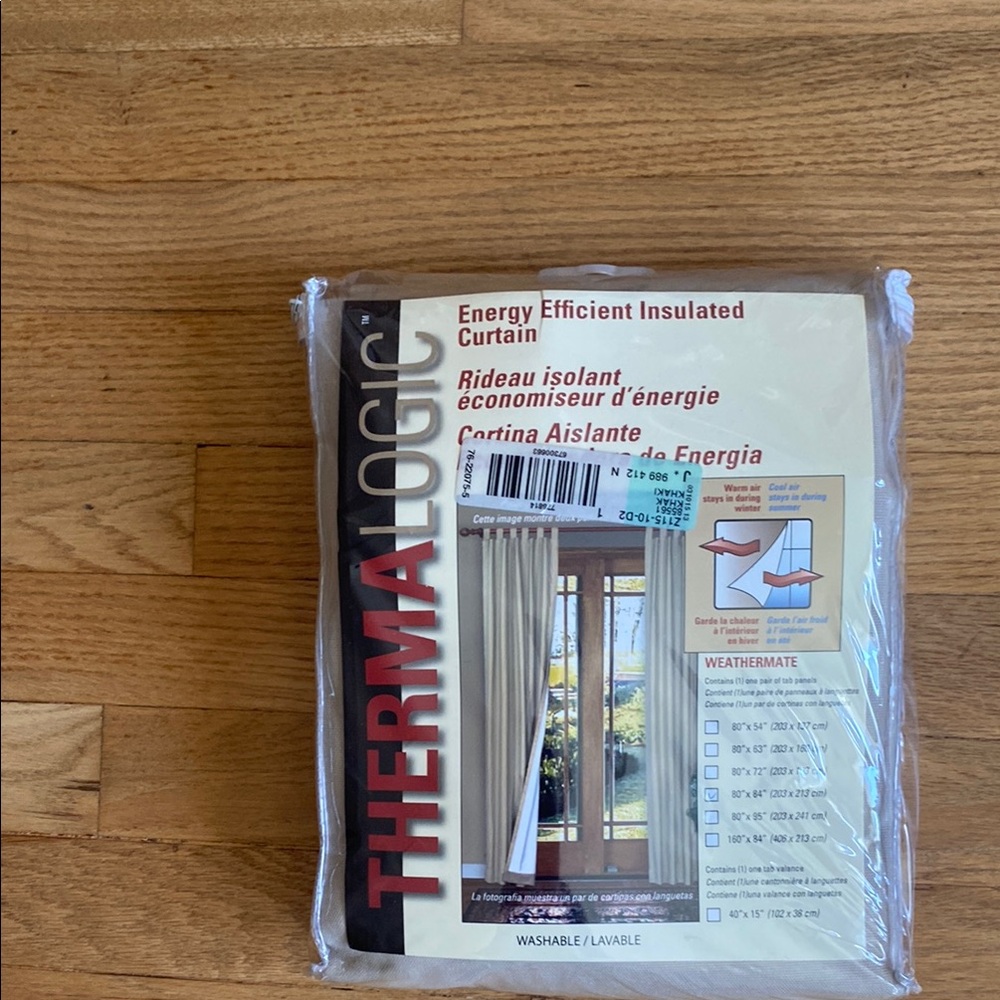 Thermalogic Energy Efficient Insulated Curtain NIP!